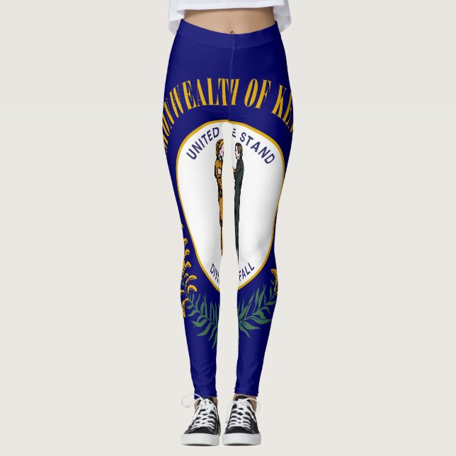 Legging Bandeira do Kentucky (Frente)