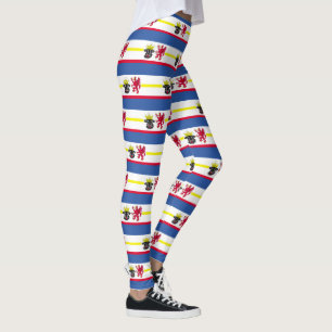 Legging Bandeira do Meclemburgo-Pomerânia Ocidental