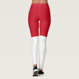 Legging Bandeira do Mônaco