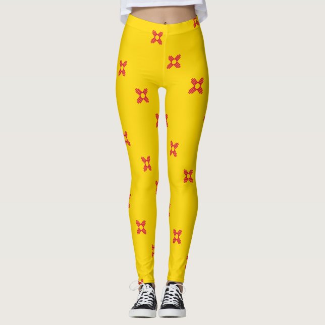 Legging Bandeira do Novo México (Frente)
