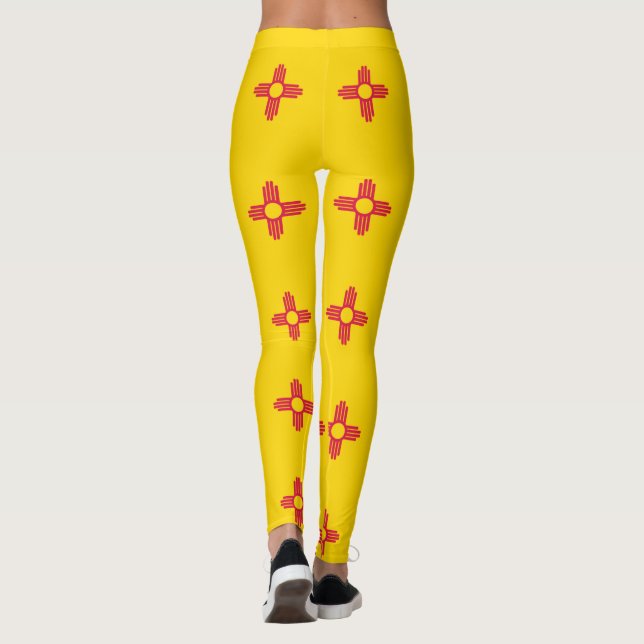 Legging Bandeira do Novo México (Verso)