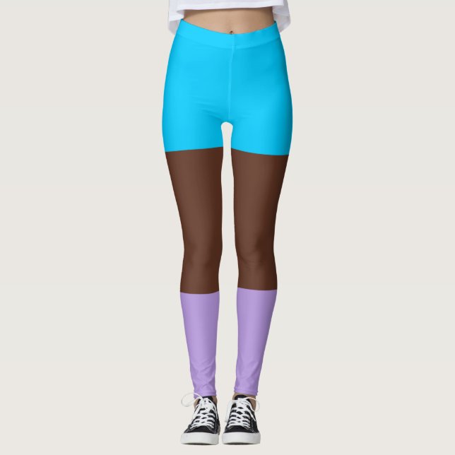 Legging Bandeira do Orgulho Androsexual (Frente)