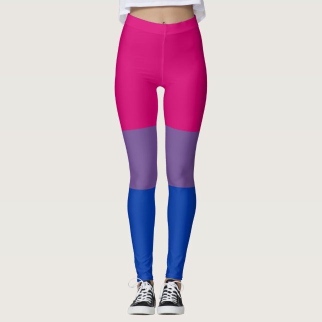 Legging Bandeira do Orgulho Bissexual (Frente)
