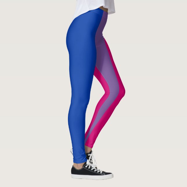 Legging Bandeira do Orgulho Bissexual (Direita)