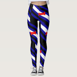 Legging Bandeira do orgulho canino SlipperyJoe express kin