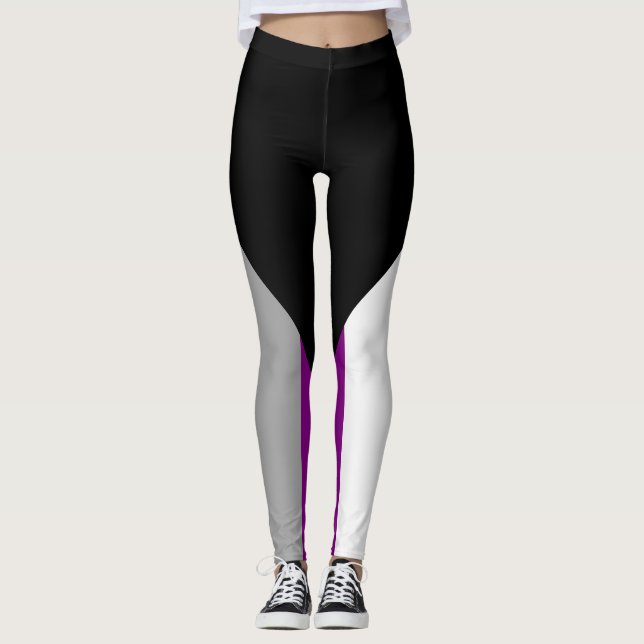Legging Bandeira do Orgulho Demissexual (Frente)