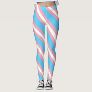 Legging Bandeira do orgulho do Transgender - arco-íris de