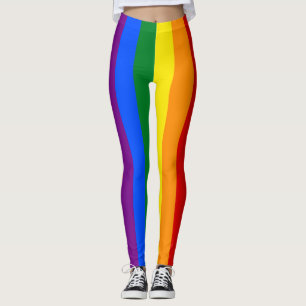 Legging Bandeira do orgulho gay do arco-íris de LGBT