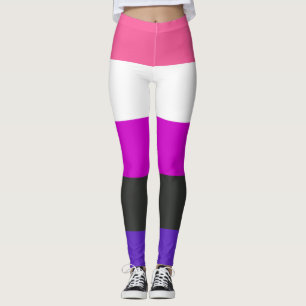 Legging Bandeira do Orgulho Genderfluido