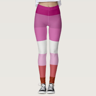 Legging Bandeira do Orgulho Lésbico