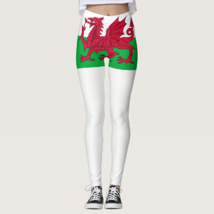 Legging bandeira do País de Gales