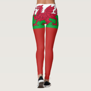 Legging bandeira do País de Gales