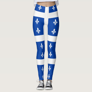Legging Bandeira do Quebec