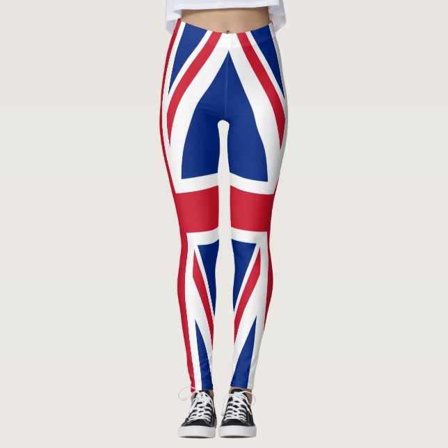 Legging Bandeira do Reino Unido (Frente)
