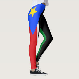 Legging Bandeira do Sudão do Sul