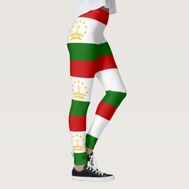 Legging Bandeira do Tajiquistão (Direita)