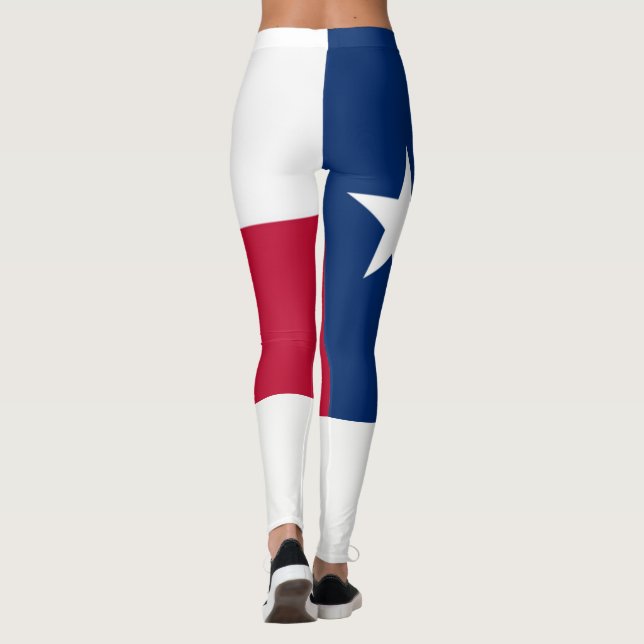 Legging Bandeira do Texas (Verso)