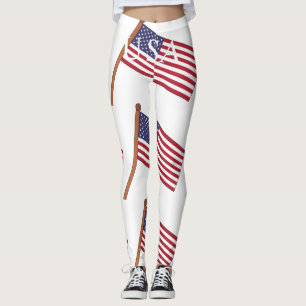 Legging Bandeira dos EUA Thunder_Cove
