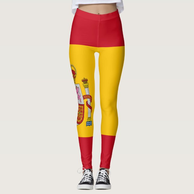 Legging Bandeira Espanhola (Espanha) (Frente)