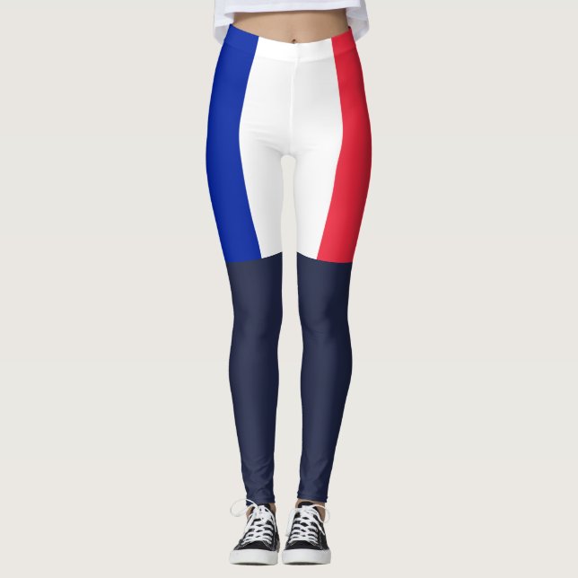 Legging Bandeira França (Frente)
