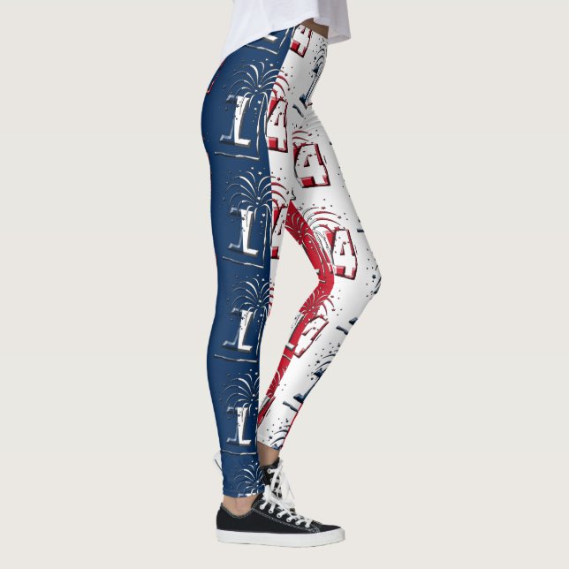 Legging Bandeira francesa 14 de julho Quatorze Juillet Bas (Direita)