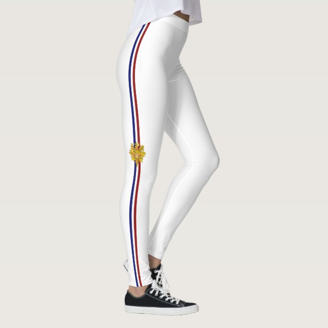 Legging Bandeira francesa - Emblem nacional (Direita)