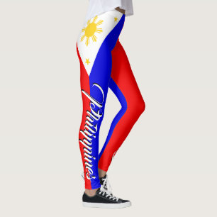 Legging Bandeira impressionante de Filipinas