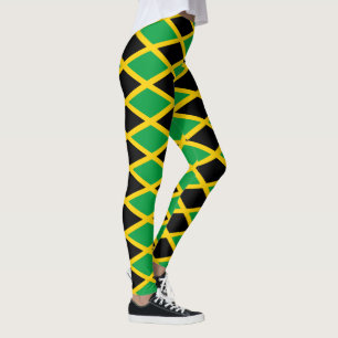 Legging bandeira jamaicana