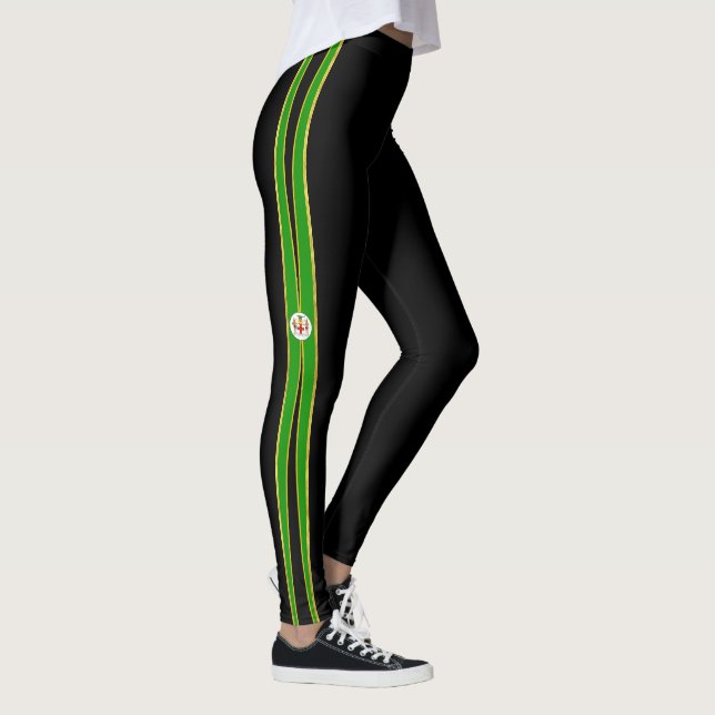 Legging Bandeira jamaicana (Direita)