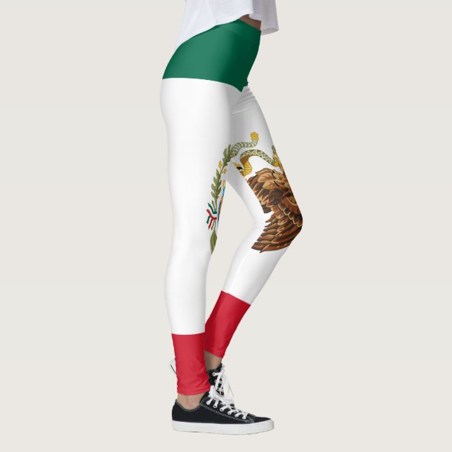 Legging Bandeira mexicana - Bandeira do México (Direita)