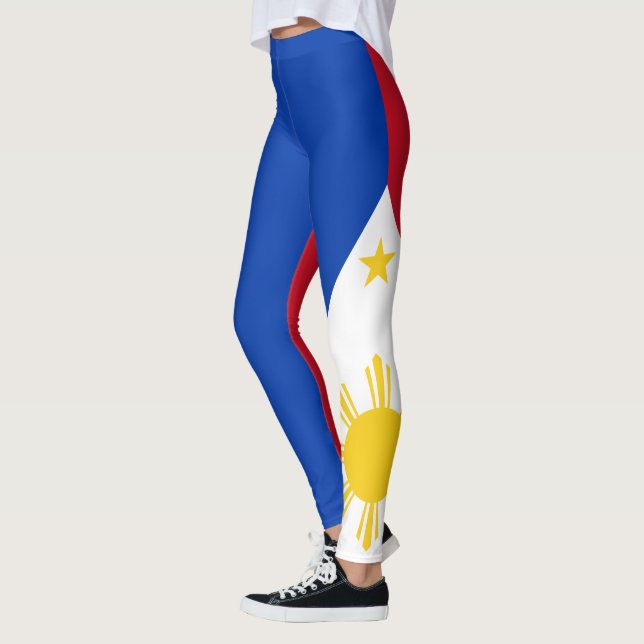 Legging Bandeira Nacional das Filipinas (Esquerda)