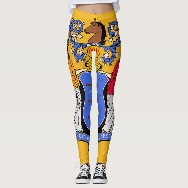 Legging bandeira Nova Jersey (Frente)