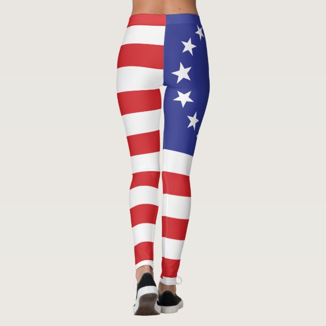 Legging Bandeira original Betsy Ross (Verso)