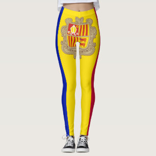 Legging Bandeira Patriótica Andorra