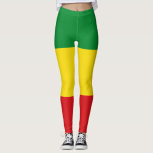 Legging Bandeira Rastafári Rasta Etíope