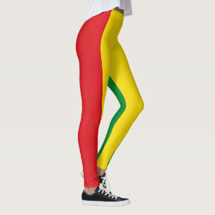 Legging Bandeira Rastafári Rasta Etíope