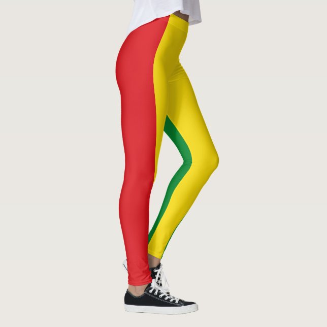 Legging Bandeira Rastafarian Rasta Etiópia (Direita)