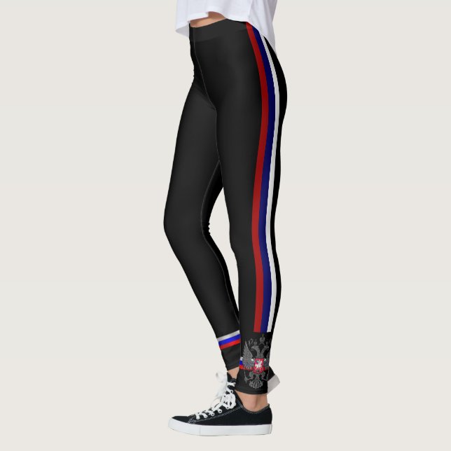 Legging Bandeira russa (Esquerda)