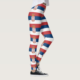 Legging Bandeira sérvia