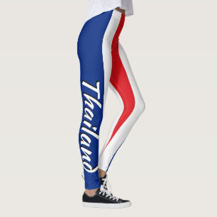 Legging Bandeira tailandesa impressionante de Tailândia