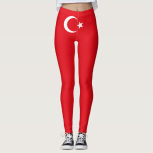 Legging Bandeira Turca (Turquia)