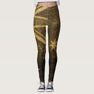 Legging Bandeira Vintage da Austrália #8