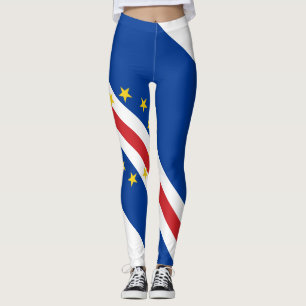 Legging Bandeiras cabo-verdianas