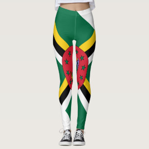 Legging Bandeiras da Domínica