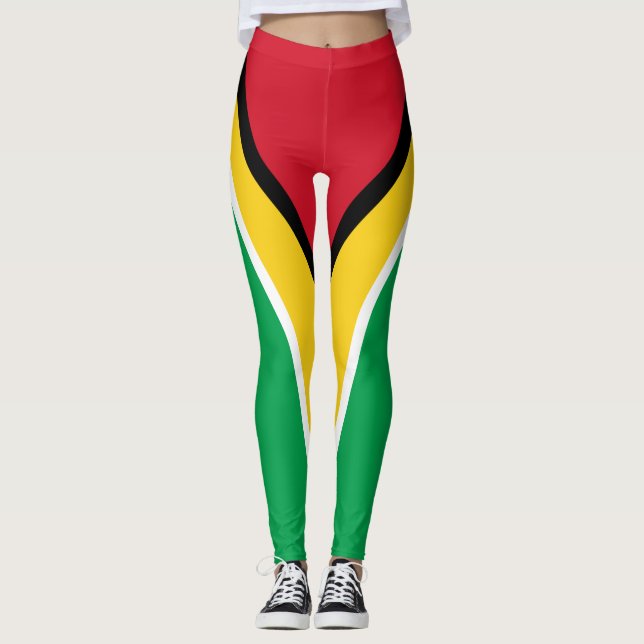 Legging Bandeiras da Guiana (Frente)