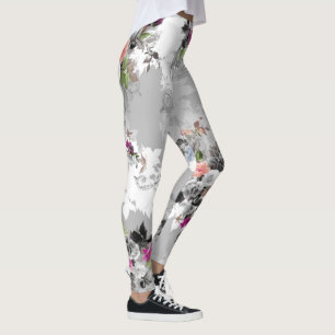 Legging bando de flores