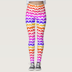 Legging Banheiras Tropicais Psicodélicas Jazzy