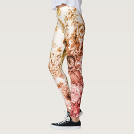 Legging Banho Dourado e cor-de-rosa n.o 3