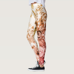 Legging Banho Dourado e cor-de-rosa n.o 3