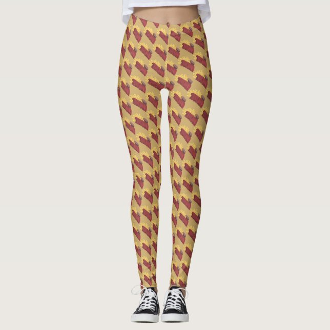 Legging Barbecue de CHURRASCO de Kansas City Memphis Spare (Frente)